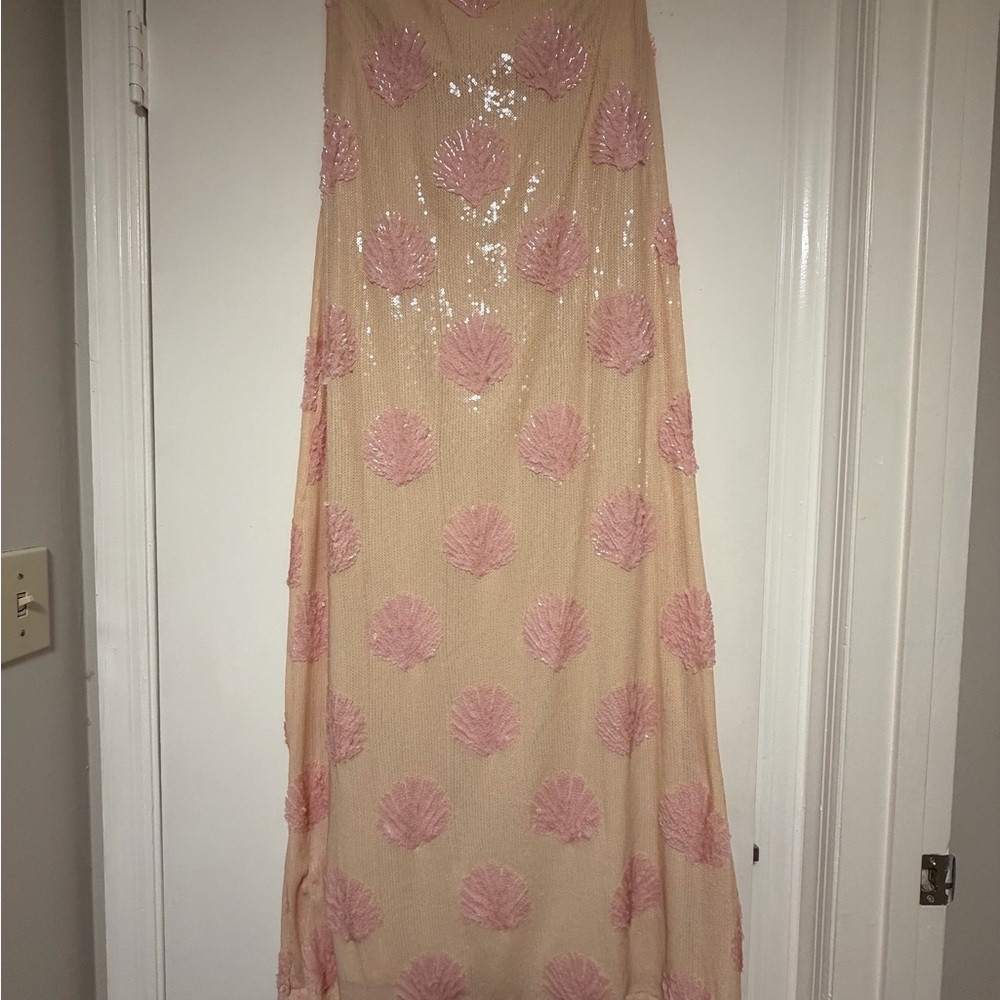 Show Me Your MuMu Lizzy Midi in shell sequins - Picture 3 of 4